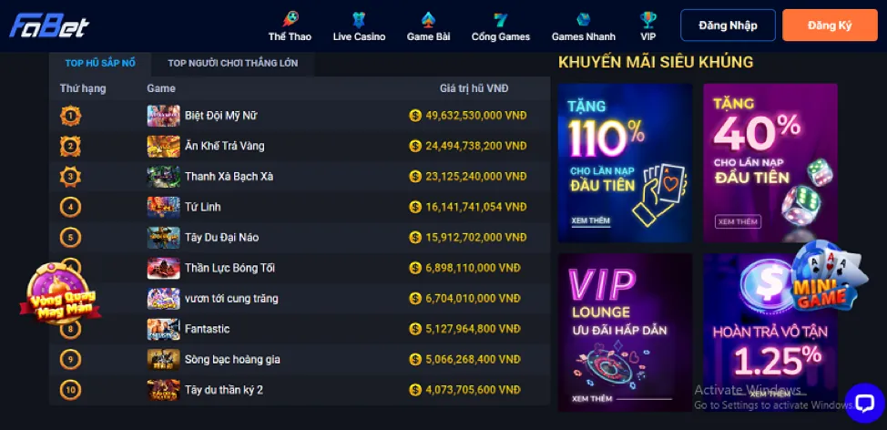 Giao diện cá cược thể thao trực tuyến của 8kbet8 Win với nhiều môn thể thao và tỷ lệ kèo